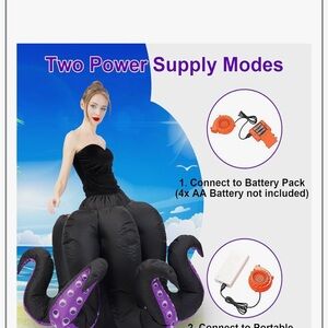 Women's Ursula (Little Mermaid) Inflatable Costume